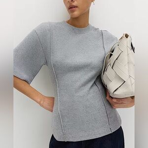 Marks & Spencer Gray Women's Top